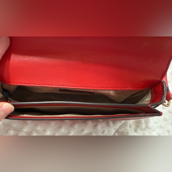 Michael Kors Red Small Crossbody Bag - Picture 8 of 11